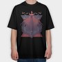 Demon Raven, Tricou Oversize Barbati (Unisex)