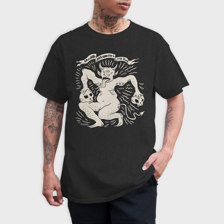 Demonic Creature Dark Magic, Tricou Barbati (Unisex)