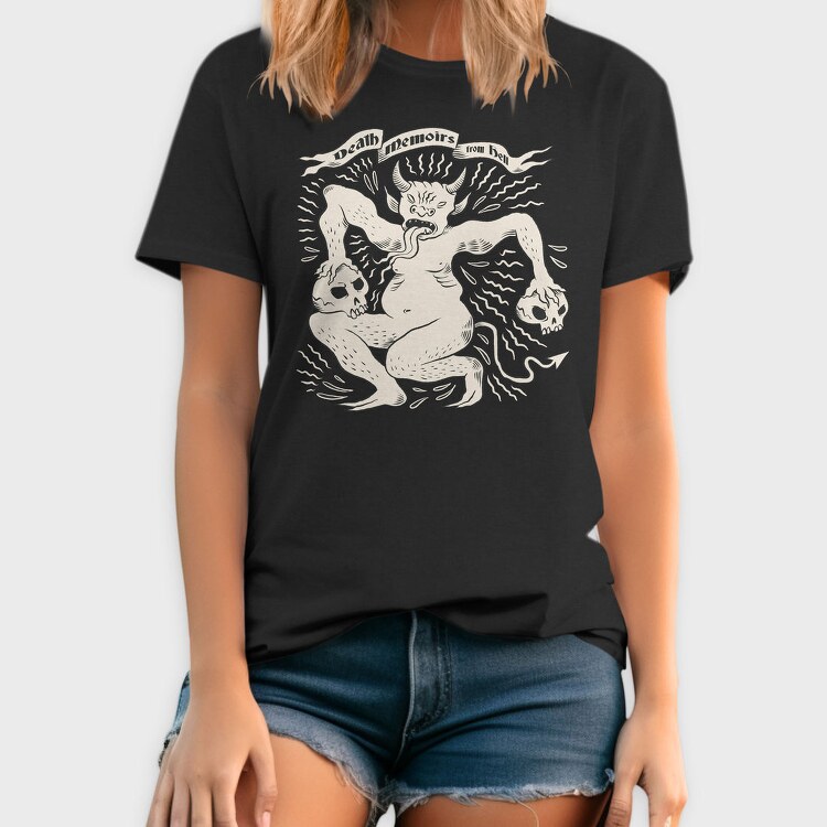 Demonic Creature Dark Magic, Tricou Barbati (Unisex)