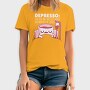 Depresso Coffee Quote, Tricou Barbati (Unisex)