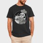 Skeleton Baker Retro Chef Cartoon, Tricou Barbati (Unisex)
