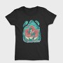 Creepy Halloween Mermaid Cute, Tricou Femei