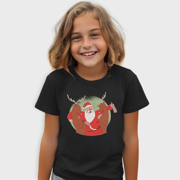 Drunk Santa, Tricou Copii