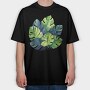 Tropical Breeze Leaf, Tricou Oversize Barbati (Unisex)