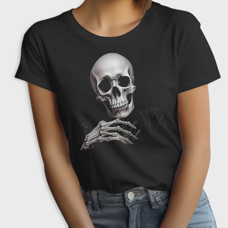 Skeleton Character Thinking, Tricou Femei