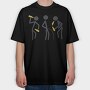 Drunk Stick Figures Request, Tricou Oversize Barbati (Unisex)