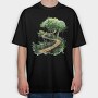Tree House Pathway, Tricou Oversize Barbati (Unisex)