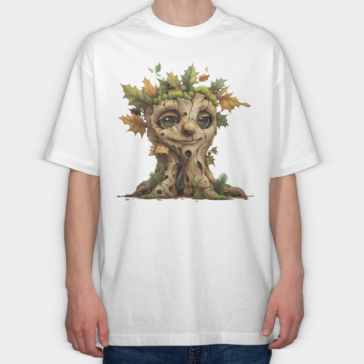 Tree Spirit, Tricou Oversize Barbati (Unisex)