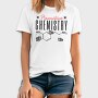 Chemistry Cat Pun Pawsative, Tricou Barbati (Unisex)