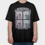 Skeleton Crew Adventures, Tricou Oversize Barbati (Unisex)