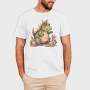 Dinosaur Fantasy Watercolor Birthday Tote, Tricou Barbati (Unisex)