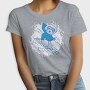 Poodle Dog Animal Cute Skiing, Tricou Femei