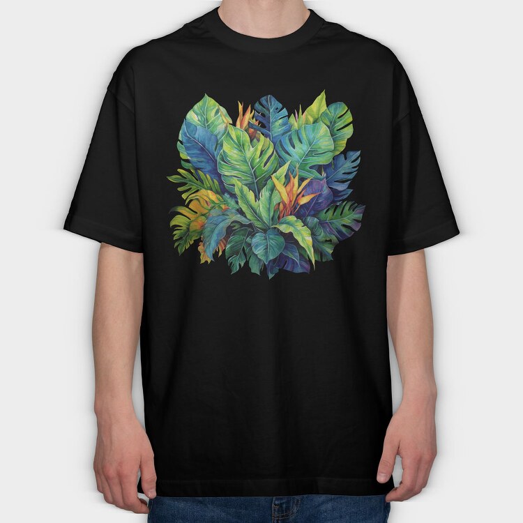 Tropical Monster Breeze, Tricou Oversize Barbati (Unisex)