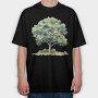 Tree In Forest, Tricou Oversize Barbati (Unisex)