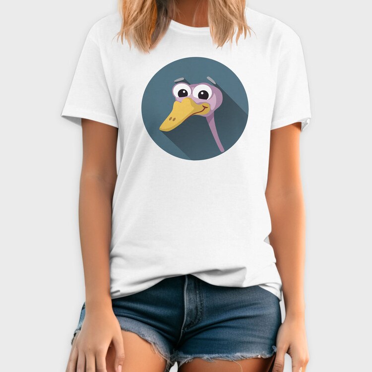 Ducky Smile, Tricou Barbati (Unisex)