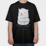 Bear Hug, Tricou Oversize Barbati (Unisex)