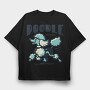 Poodle Mom, Tricou Oversize Barbati (Unisex)