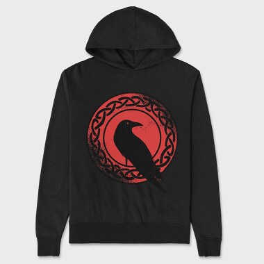 Crow Crown, Hanorac Oversize Barbati (Unisex)