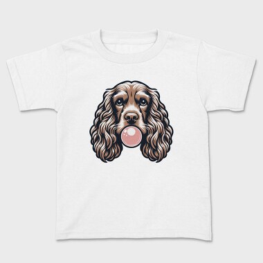 Cocker Spaniel Chewing Gum, Tricou Copii