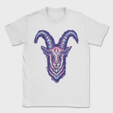 Colorful Goat Head, Tricou Barbati (Unisex)