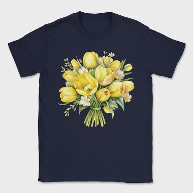 Tulip Bouquet Spring, Tricou Barbati (Unisex)