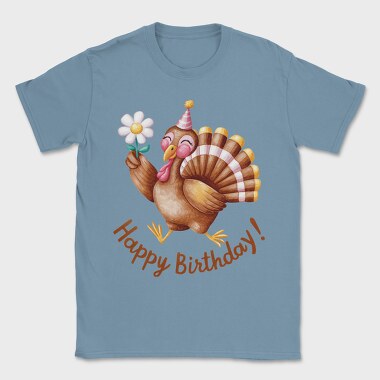 Turkey Party Flower, Tricou Barbati (Unisex)