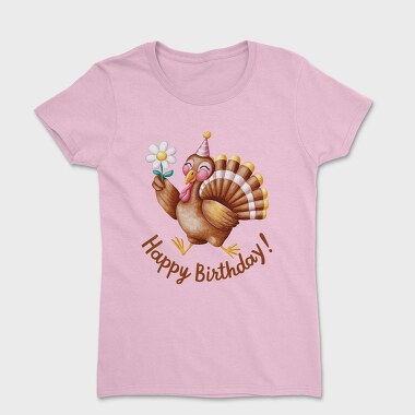 Turkey Party Flower, Tricou Femei