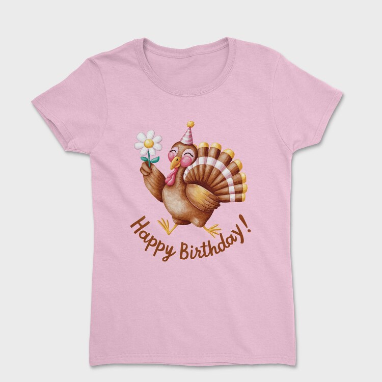 Turkey Party Flower, Tricou Femei