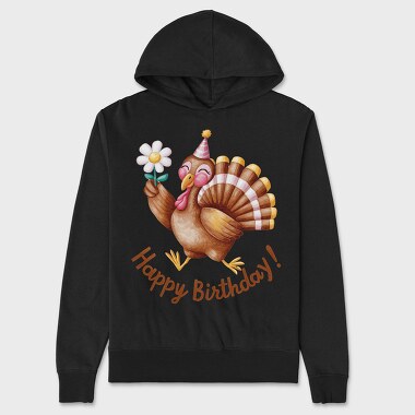 Turkey Party Flower, Hanorac Oversize Barbati (Unisex)