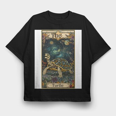 Turtle Nature 98070343, Tricou Oversize Barbati (Unisex)