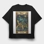 Turtle Nature 98070343, Tricou Oversize Barbati (Unisex)