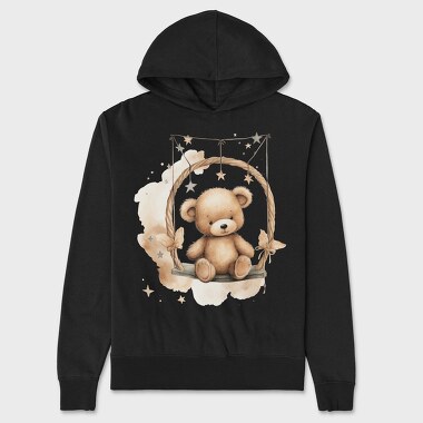 Twinkle Bear Nestle, Hanorac Oversize Barbati (Unisex)