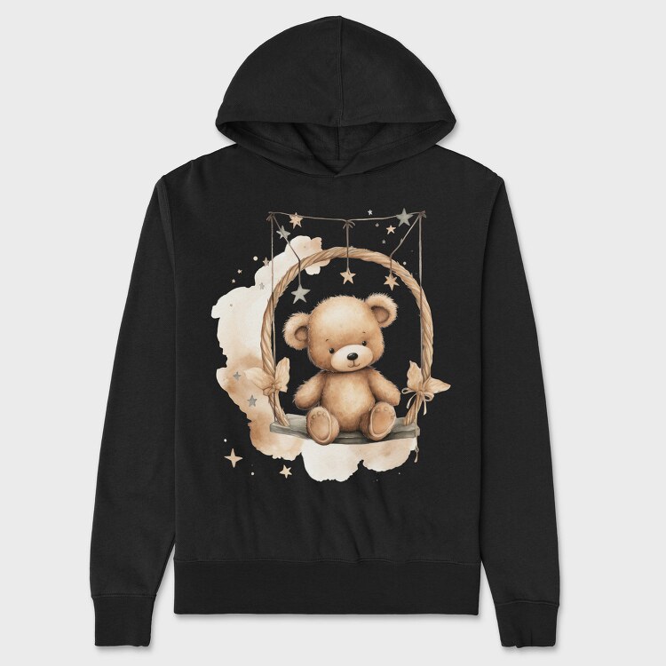 Twinkle Bear Nestle, Hanorac Oversize Barbati (Unisex)
