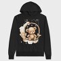 Twinkle Bear Nestle, Hanorac Oversize Barbati (Unisex)