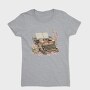 Typewriter Spring Blossoms, Tricou Femei