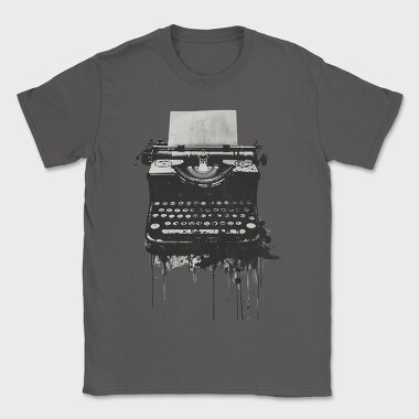 Typewriter Typing, Tricou Barbati (Unisex)