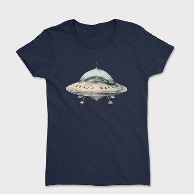 Ufo Spacecraft Art, Tricou Femei