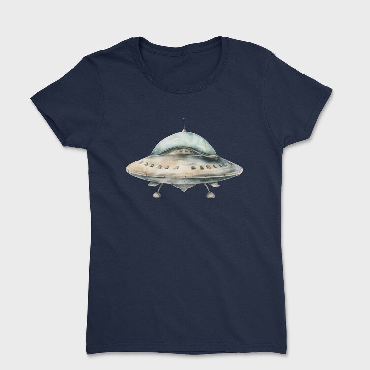 Ufo Spacecraft Art, Tricou Femei