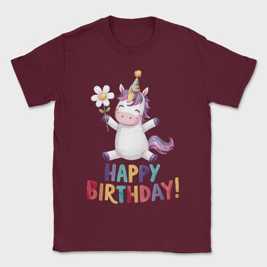 Unicorn Party Hat, Tricou Barbati (Unisex)