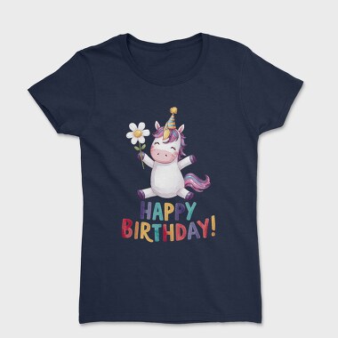 Unicorn Party Hat, Tricou Femei
