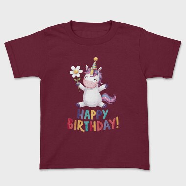 Unicorn Party Hat, Tricou Copii