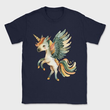 Unicorn Wings Feathers, Tricou Barbati (Unisex)