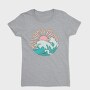 Vintage Beach Wave, Tricou Femei