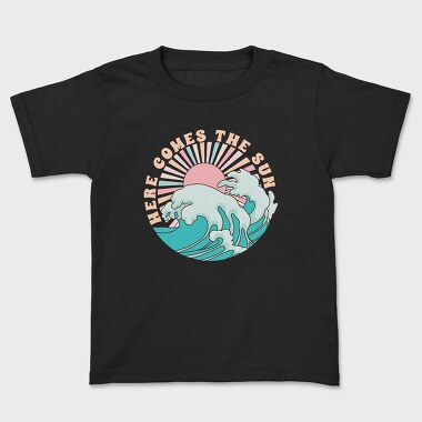 Vintage Beach Wave, Tricou Copii