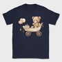 Vintage Bear Buggy, Tricou Barbati (Unisex)