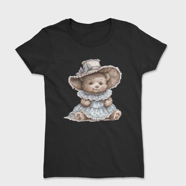 Vintage Bear Hat, Tricou Femei