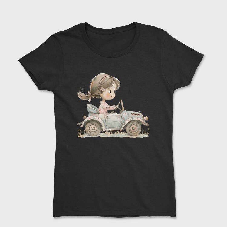 Vintage Car Girls, Tricou Femei