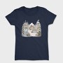 Vintage Christmas Garden, Tricou Femei