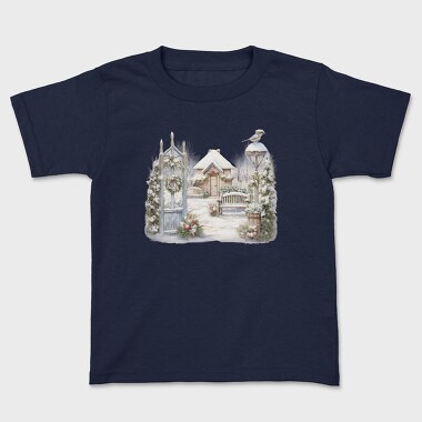 Vintage Christmas Garden, Tricou Copii