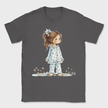 Vintage Flower Girl, Tricou Barbati (Unisex)